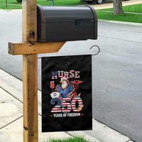 Bald Eagle Nurse 250 Years Of Freedom Garden Flag Patriotic American Nurse Gift