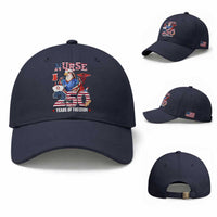 Bald Eagle Nurse 250 Years Of Freedom Baseball Cap Patriotic American Nurse Gift
