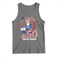 Bald Eagle Nurse 250 Years Of Freedom Tank Top Patriotic American Nurse Gift
