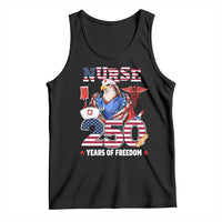 Bald Eagle Nurse 250 Years Of Freedom Tank Top Patriotic American Nurse Gift