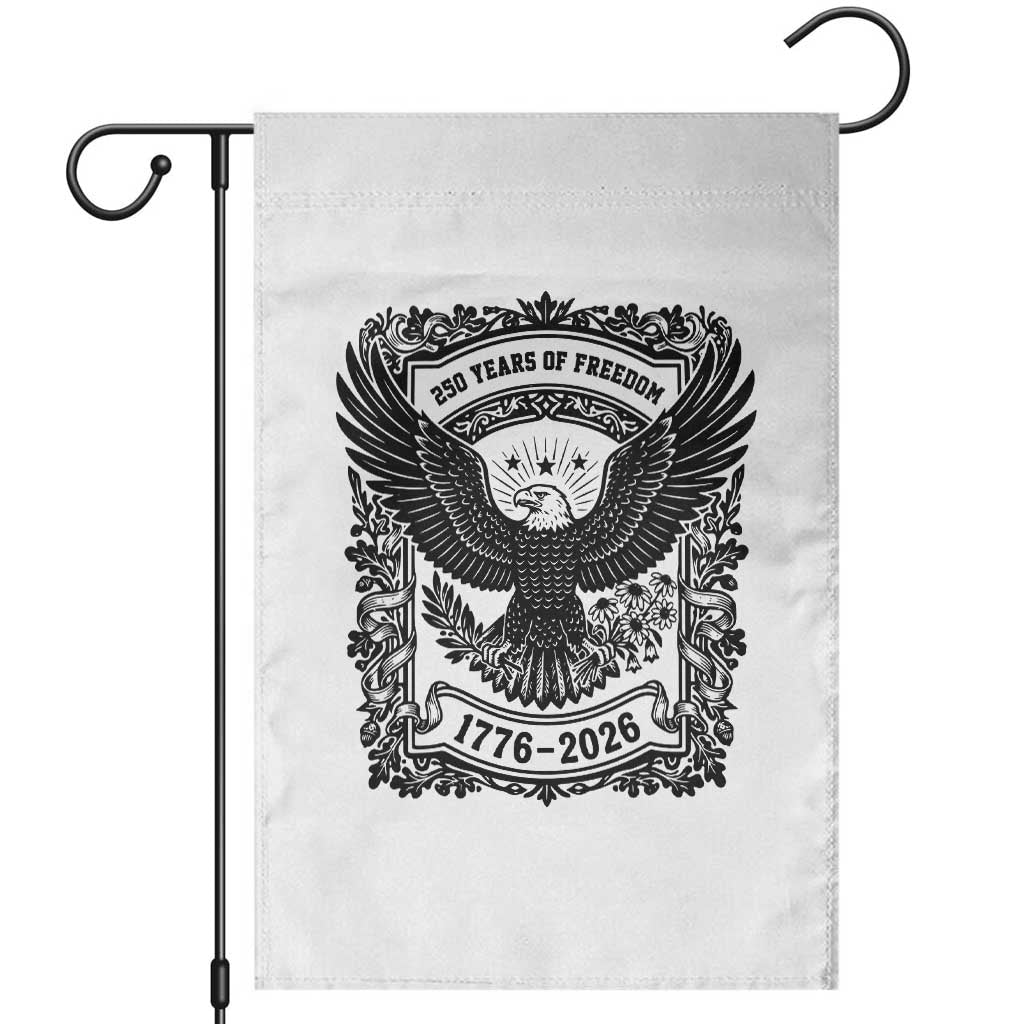 Cottagecore Patriotic Eagle 250th Anniversary USA Gift Garden Flag