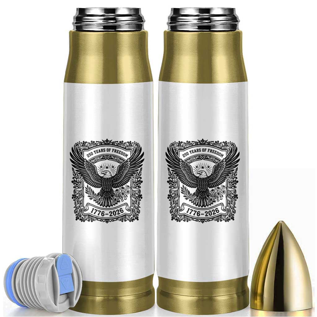 Cottagecore Patriotic Eagle 250th Anniversary USA Gift Bullet Tumbler