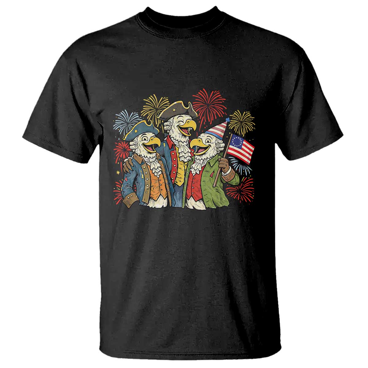 Funny Founding Fathers Eagle T Shirt 250th Anniversary America Patriotic Gift