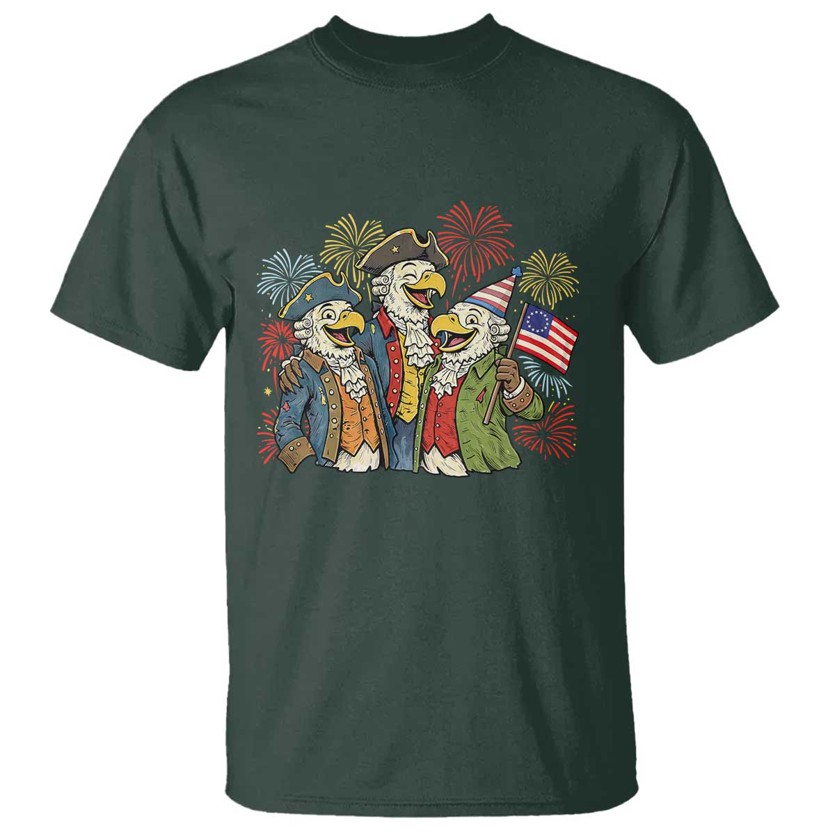 Funny Founding Fathers Eagle T Shirt 250th Anniversary America Patriotic Gift