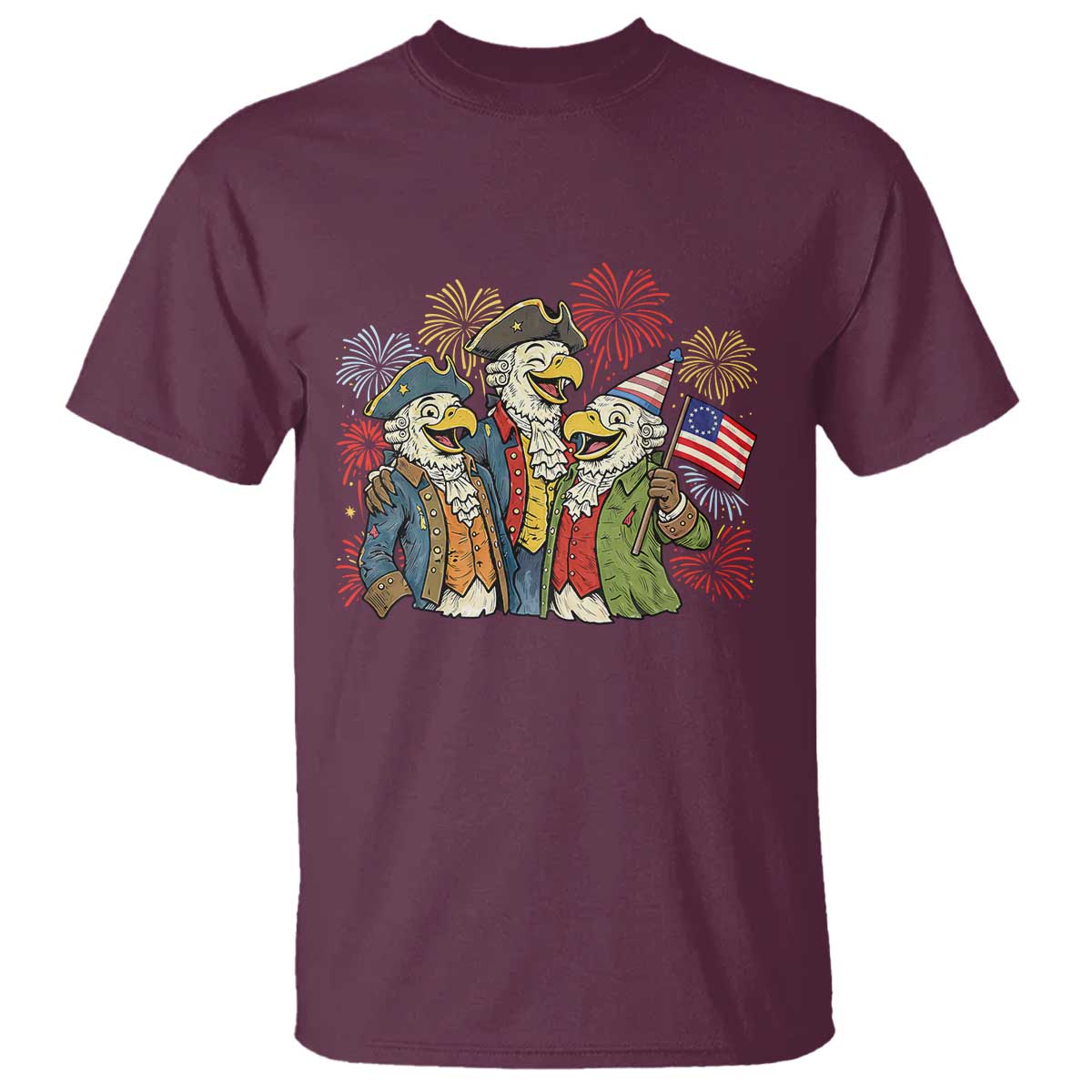 Funny Founding Fathers Eagle T Shirt 250th Anniversary America Patriotic Gift