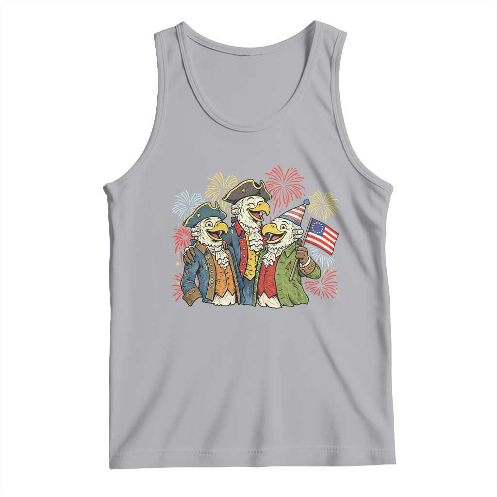 Funny Founding Fathers Eagle Tank Top 250th Anniversary America Patriotic Gift