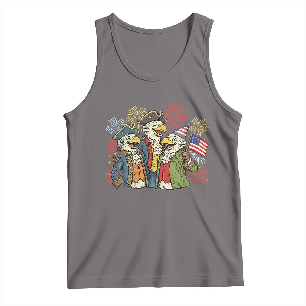 Funny Founding Fathers Eagle Tank Top 250th Anniversary America Patriotic Gift