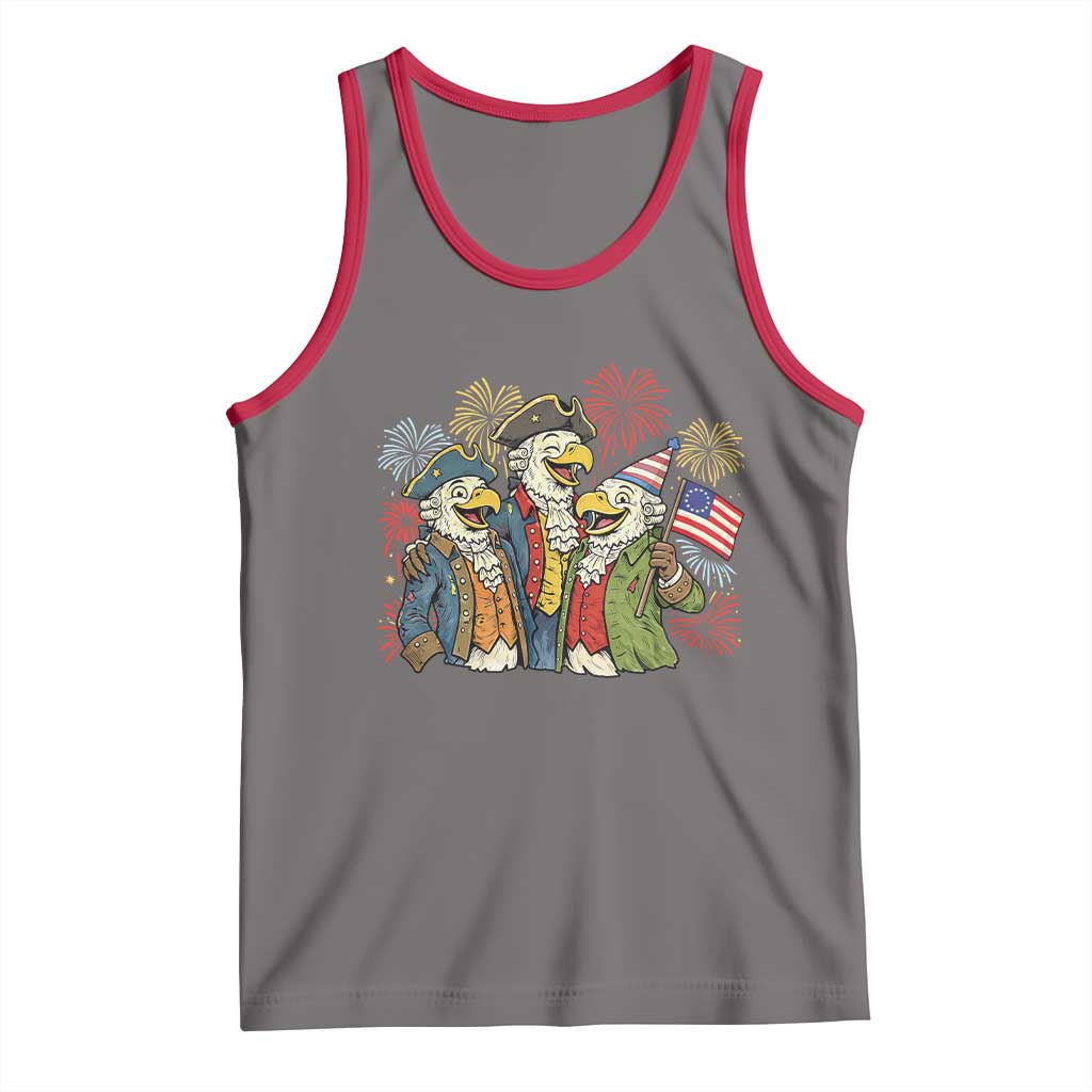 Funny Founding Fathers Eagle Tank Top 250th Anniversary America Patriotic Gift