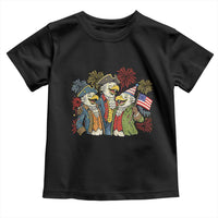 Funny Founding Fathers Eagle Toddler T Shirt 250th Anniversary America Patriotic Gift