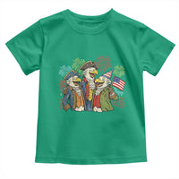 Funny Founding Fathers Eagle Toddler T Shirt 250th Anniversary America Patriotic Gift