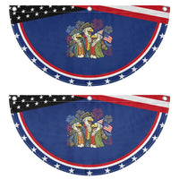Funny Founding Fathers Eagle Patriotic Fan Flag 250th Anniversary America Gift