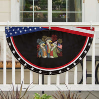 Funny Founding Fathers Eagle Patriotic Fan Flag 250th Anniversary America Gift