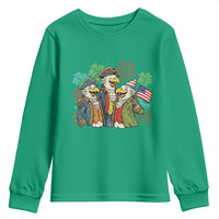 Funny Founding Fathers Eagle Youth Sweatshirt 250th Anniversary America Patriotic Gift