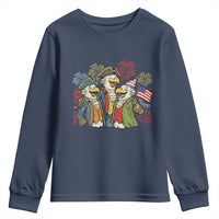 Funny Founding Fathers Eagle Youth Sweatshirt 250th Anniversary America Patriotic Gift