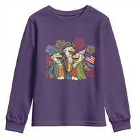 Funny Founding Fathers Eagle Youth Sweatshirt 250th Anniversary America Patriotic Gift