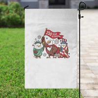Cute Patriotic Eagle 250 Years Of Freedom Garden Flag American Pride Gift
