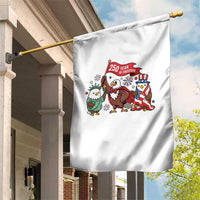 Cute Patriotic Eagle 250 Years Of Freedom Garden Flag American Pride Gift