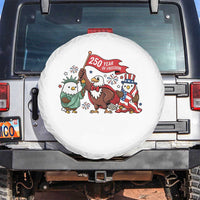 Cute Patriotic Eagle 250 Years Of Freedom Spare Tire Cover American Pride Gift