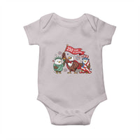 Cute Patriotic Eagle 250 Years Of Freedom Baby Onesie American Pride Gift