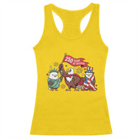 Cute Patriotic Eagle 250 Years Of Freedom Racerback Tank Top American Pride Gift