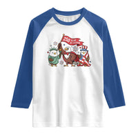 Cute Patriotic Eagle 250 Years Of Freedom Raglan Shirt American Pride Gift