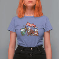 Cute Patriotic Eagle 250 Years Of Freedom T Shirt For Women American Pride Gift