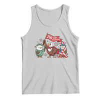 Cute Patriotic Eagle 250 Years Of Freedom Tank Top American Pride Gift