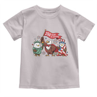 Cute Patriotic Eagle 250 Years Of Freedom Toddler T Shirt American Pride Gift