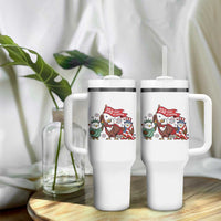 Cute Patriotic Eagle 250 Years Of Freedom Tumbler With Handle American Pride Gift