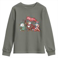 Cute Patriotic Eagle 250 Years Of Freedom Youth Sweatshirt American Pride Gift