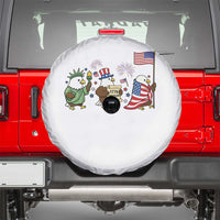 Adorable Patriotic Eagle 250 Years Of Freedom Spare Tire Cover USA Anniversary Gift