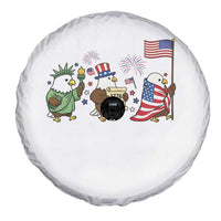 Adorable Patriotic Eagle 250 Years Of Freedom Spare Tire Cover USA Anniversary Gift