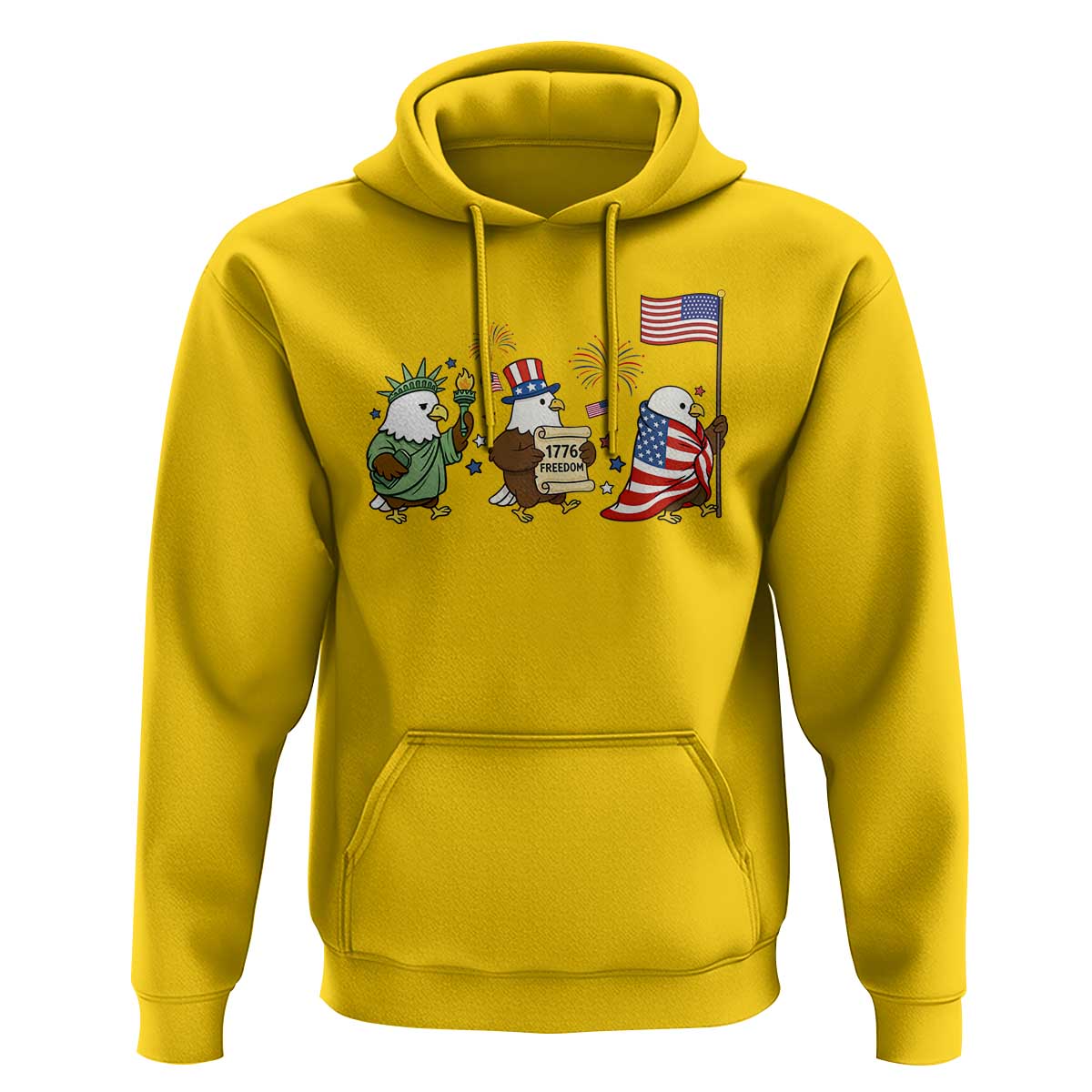Adorable Patriotic Eagle 250 Years Of Freedom Hoodie USA Anniversary Gift