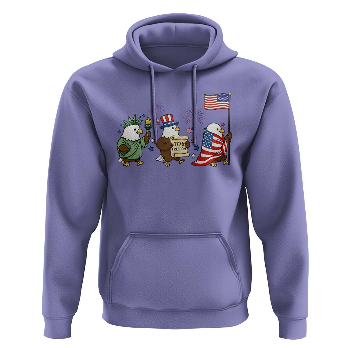 Adorable Patriotic Eagle 250 Years Of Freedom Hoodie USA Anniversary Gift