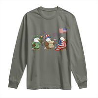 Adorable Patriotic Eagle 250 Years Of Freedom Long Sleeve Shirt USA Anniversary Gift