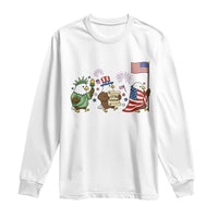Adorable Patriotic Eagle 250 Years Of Freedom Long Sleeve Shirt USA Anniversary Gift