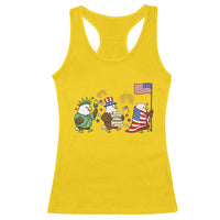Adorable Patriotic Eagle 250 Years Of Freedom Racerback Tank Top USA Anniversary Gift
