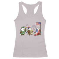 Adorable Patriotic Eagle 250 Years Of Freedom Racerback Tank Top USA Anniversary Gift