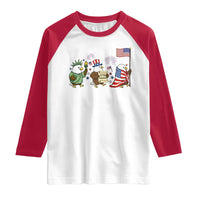 Adorable Patriotic Eagle 250 Years Of Freedom Raglan Shirt USA Anniversary Gift
