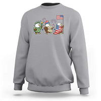 Adorable Patriotic Eagle 250 Years Of Freedom Sweatshirt USA Anniversary Gift