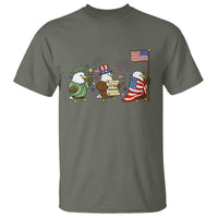 Adorable Patriotic Eagle 250 Years Of Freedom T Shirt USA Anniversary Gift