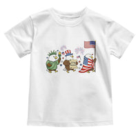 Adorable Patriotic Eagle 250 Years Of Freedom Toddler T Shirt USA Anniversary Gift