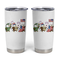 Adorable Patriotic Eagle 250 Years Of Freedom Tumbler Cup USA Anniversary Gift