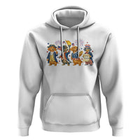 Patriotic Wiener Dog 250th Anniversary Hoodie Dachshund Lover Gift