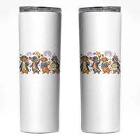 Patriotic Wiener Dog 250th Anniversary Skinny Tumbler Dachshund Lover Gift