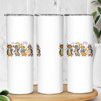 Patriotic Wiener Dog 250th Anniversary Skinny Tumbler Dachshund Lover Gift