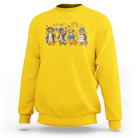 Patriotic Wiener Dog 250th Anniversary Sweatshirt Dachshund Lover Gift