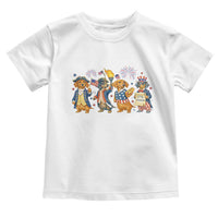 Patriotic Wiener Dog 250th Anniversary Toddler T Shirt Dachshund Lover Gift