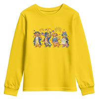 Patriotic Wiener Dog 250th Anniversary Youth Sweatshirt Dachshund Lover Gift