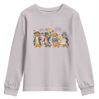 Patriotic Wiener Dog 250th Anniversary Youth Sweatshirt Dachshund Lover Gift